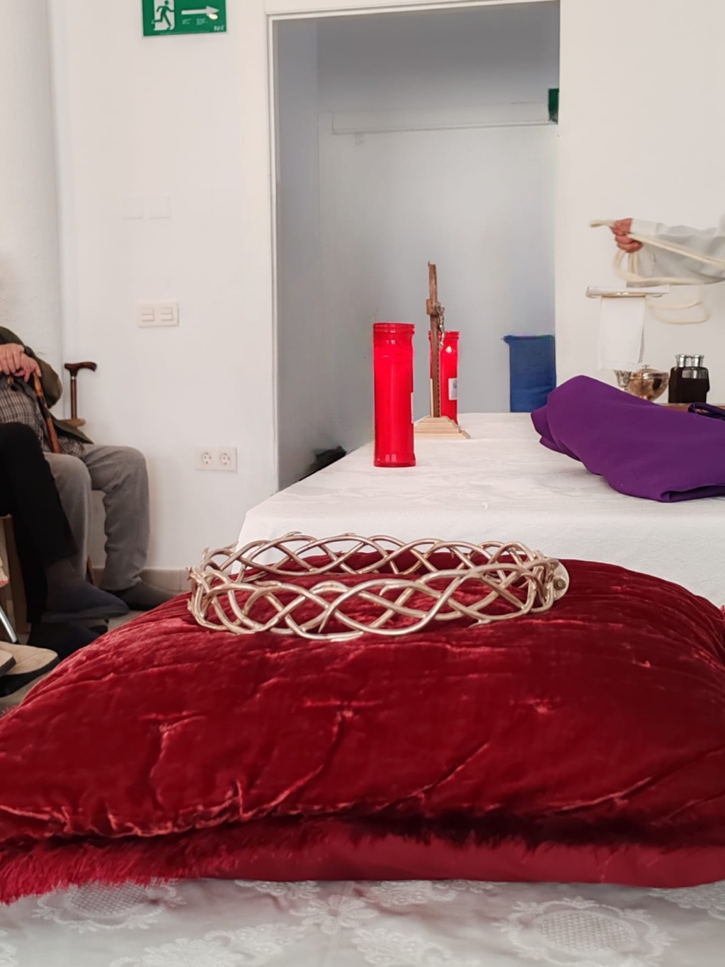 LA HERMANDAD CON LOS MAYORES EN LA RESIDENCIA DE DALÍAS